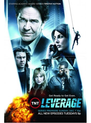 Leverage Season 2 คนเทวดาปล้นสะท้านโลก ปี 2 DVD FROM MASTER 8 แผ่นจบ บรรยายไทย